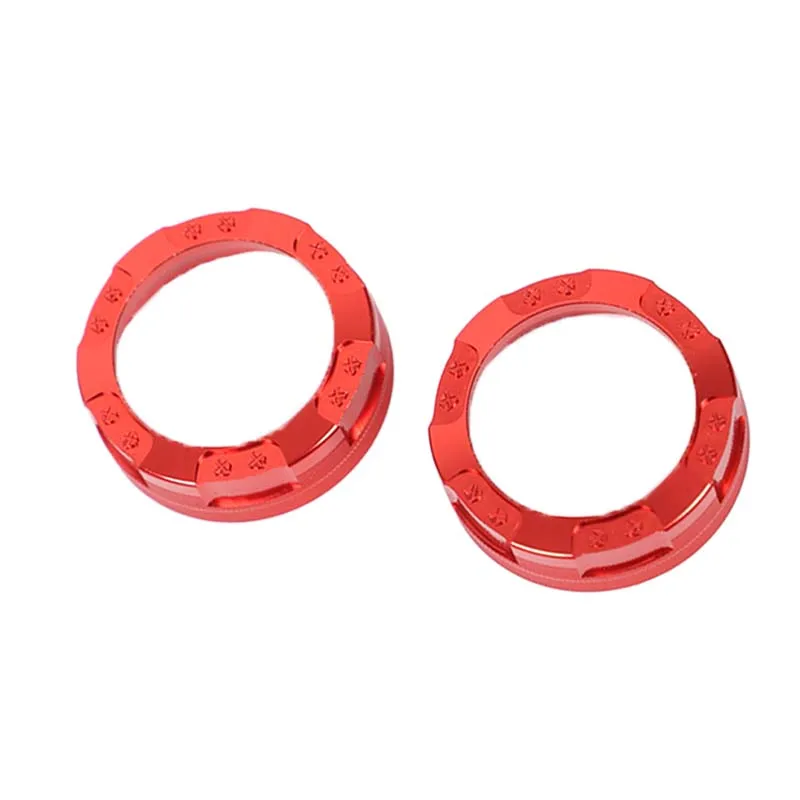 

For SEAT Leon MK2 08-12 Aluminum Alloy Car Central Control Air Conditioning Knob Decorative Ring Cover Interior Car Accessories