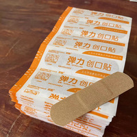 100 pcs BandAid Elastic Household Outdoor Survival Wound Dressing Sterilization and Ventilation Bandages