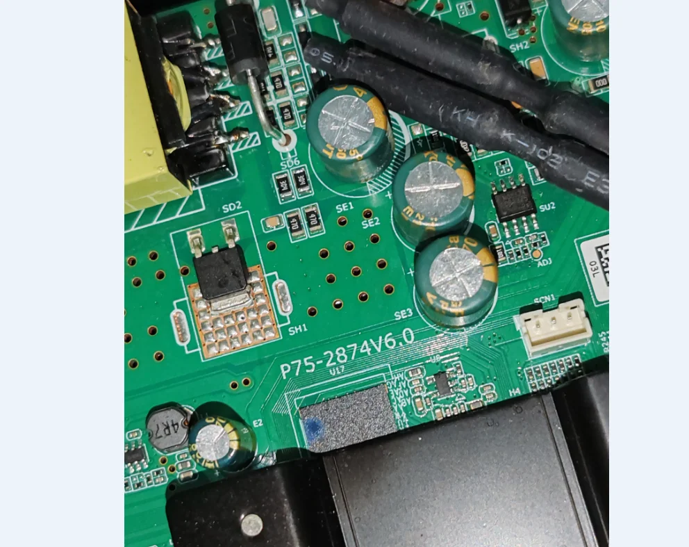 ¡Envío gratis! Placa base de TV de red WiFi 3 en 1, P75-2874V6.0, probada bien con 35-42v, 600Ma, 1,5G + 8G de memoria