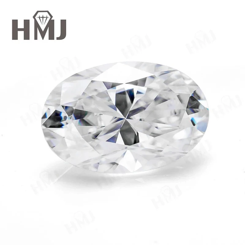 

Wholesale Moissanite Loose Stone Oval Cut D Color with GRA Certificate DIY Ring Necklace Earrings Main Materials Jewelry Beads