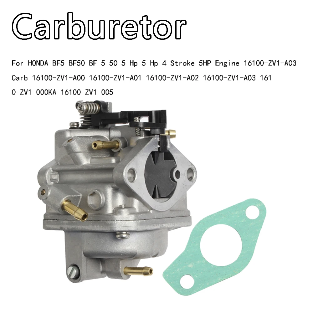 Carburetor For BF5 BF50 BF 5 4 Stroke 5HP Engine 16100-ZV1-A03 16100-ZV1-A00 16100-ZV1-A01 16100-ZV1-A02 Carb
