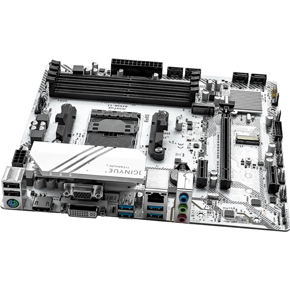 Imagem -05 - Jginyue-motherboard B450m e Ryzen 5500 Ddr4 Memória Dual Channel Memória Ram Máx. 64gb m. M-atx Placa de Jogos