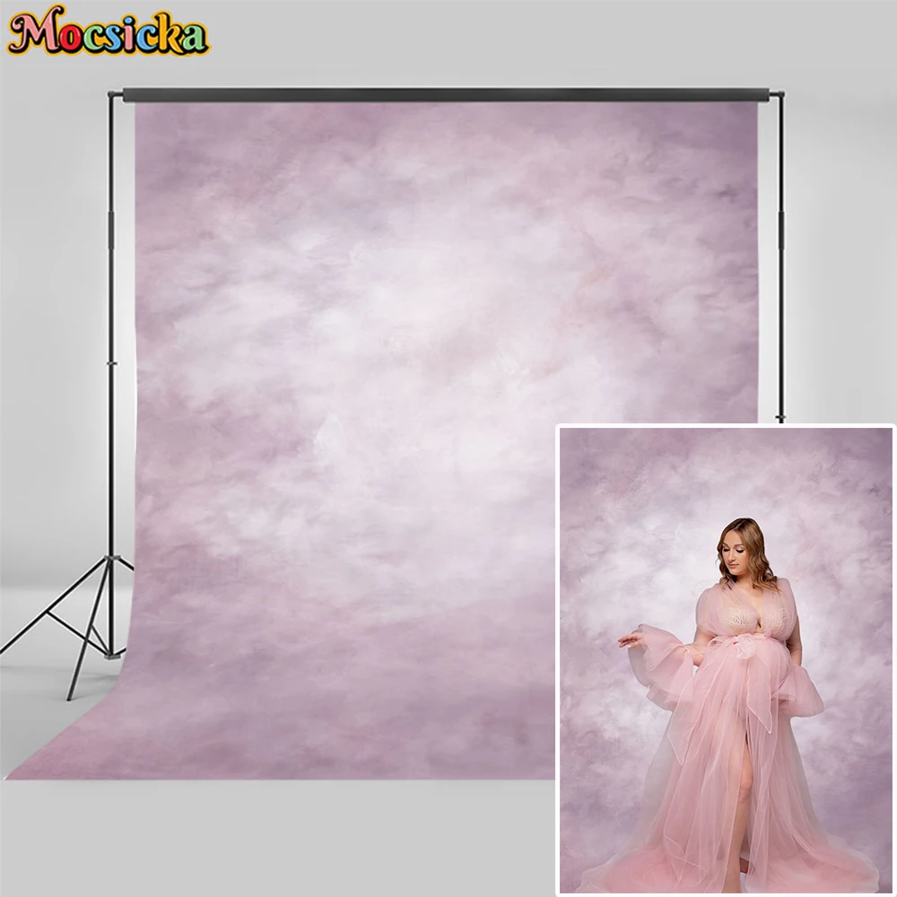 Telón de fondo abstracto pintado a mano para estudio fotográfico, gradiente de pared, sesión fotográfica, retrato de bebé adulto
