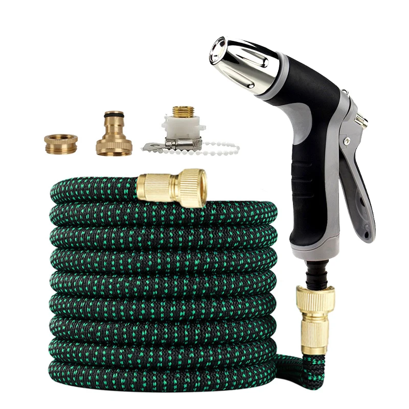 Horticultural Telescopic Expansion Hose, Car Wash Spray Gun, Multi-Mode Efficient Car Wash Supplies, Garden Irrigation Tools
