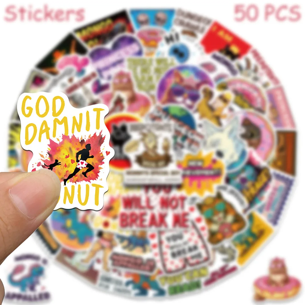 50/100 Stück Dungeon Crawler Carl Aufkleber für Handy, Scrapbook, Gepäck, Skateboard, Helm, DIY Cartoon Ästhetische Sticker – Detail 20