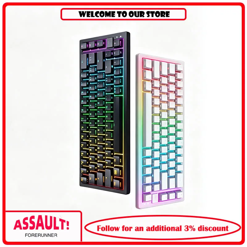 CHERRY K5 V2 COMPACT Champion Keyboard RGB67 Key Customized Hot swappable Wired Mechanical Keyboard