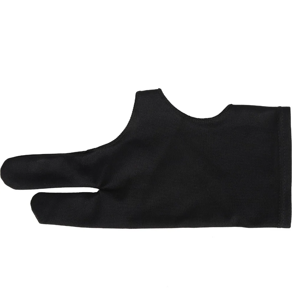2pcs Durable Two-Finger Design Drawing Gloves Anti-Mistouch Breathable Fabric Artist Gloves Sketching Gloves For Drawing Paper