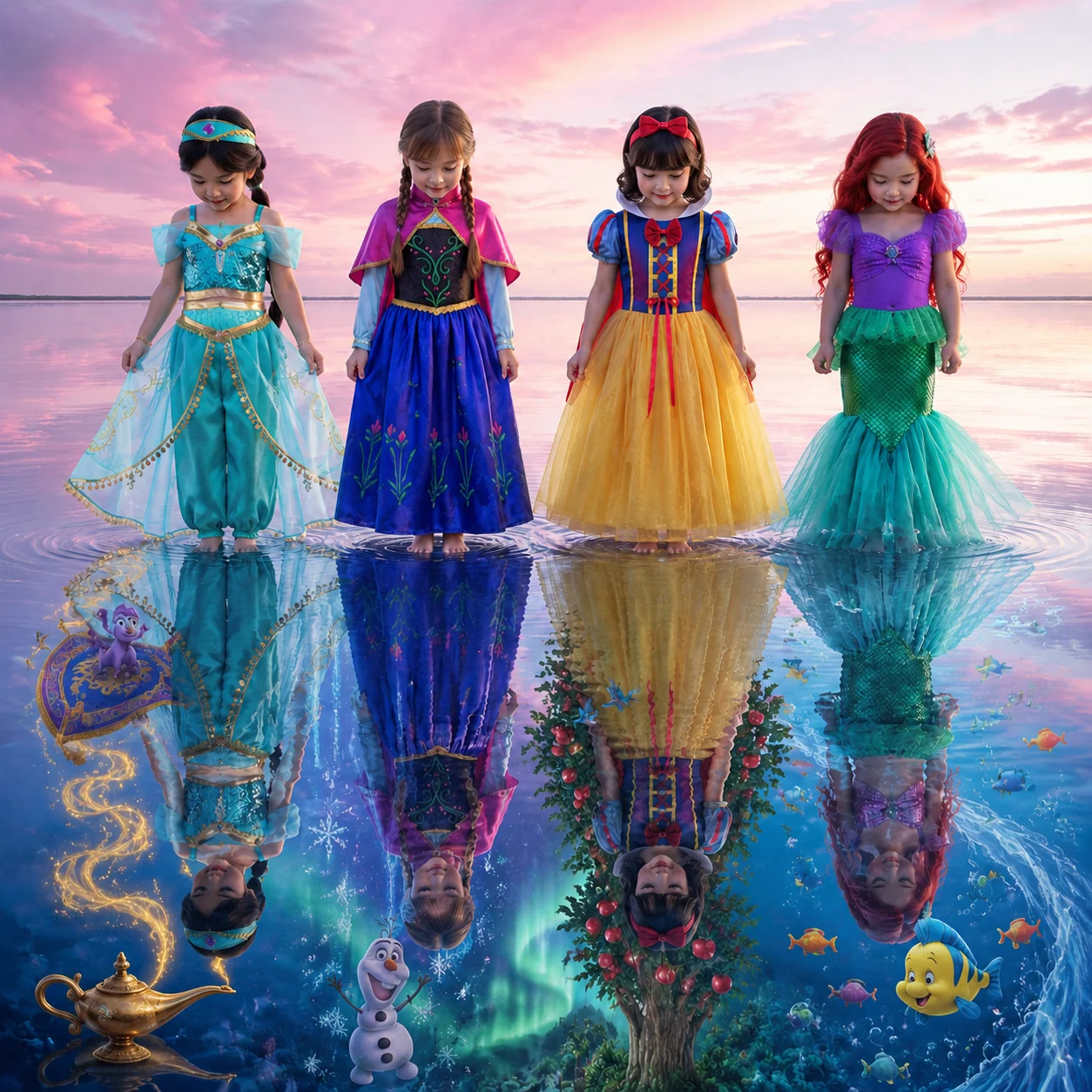 Moana Elsa Princess…