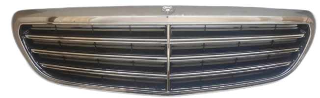 Dotyczy Mercedes-Benz Klasy E 2016-2020 W213 Pionowa Standardowa Kratka Grilla Przedniego Środkowego Wlotu Powietrza Przedniego Panelu