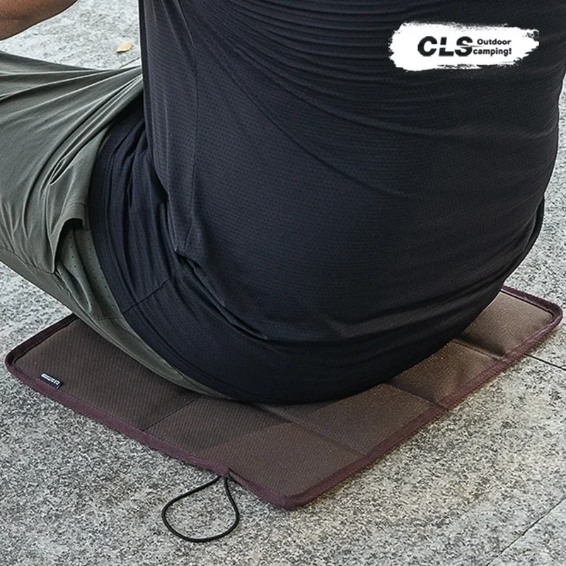 CLS 1 قطعة وسادة مقعد قابلة للطي المحمولة ، 8 أضعاف المدمجة في الهواء الطلق التخييم حصيرة EPE اللؤلؤ مقاوم للرطوبة نزهة السفر الراحة وسادة
