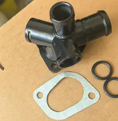 Apply to Jetta Rear aluminum water pipe of cylinder head Four way water pipe joint 06A 121 132