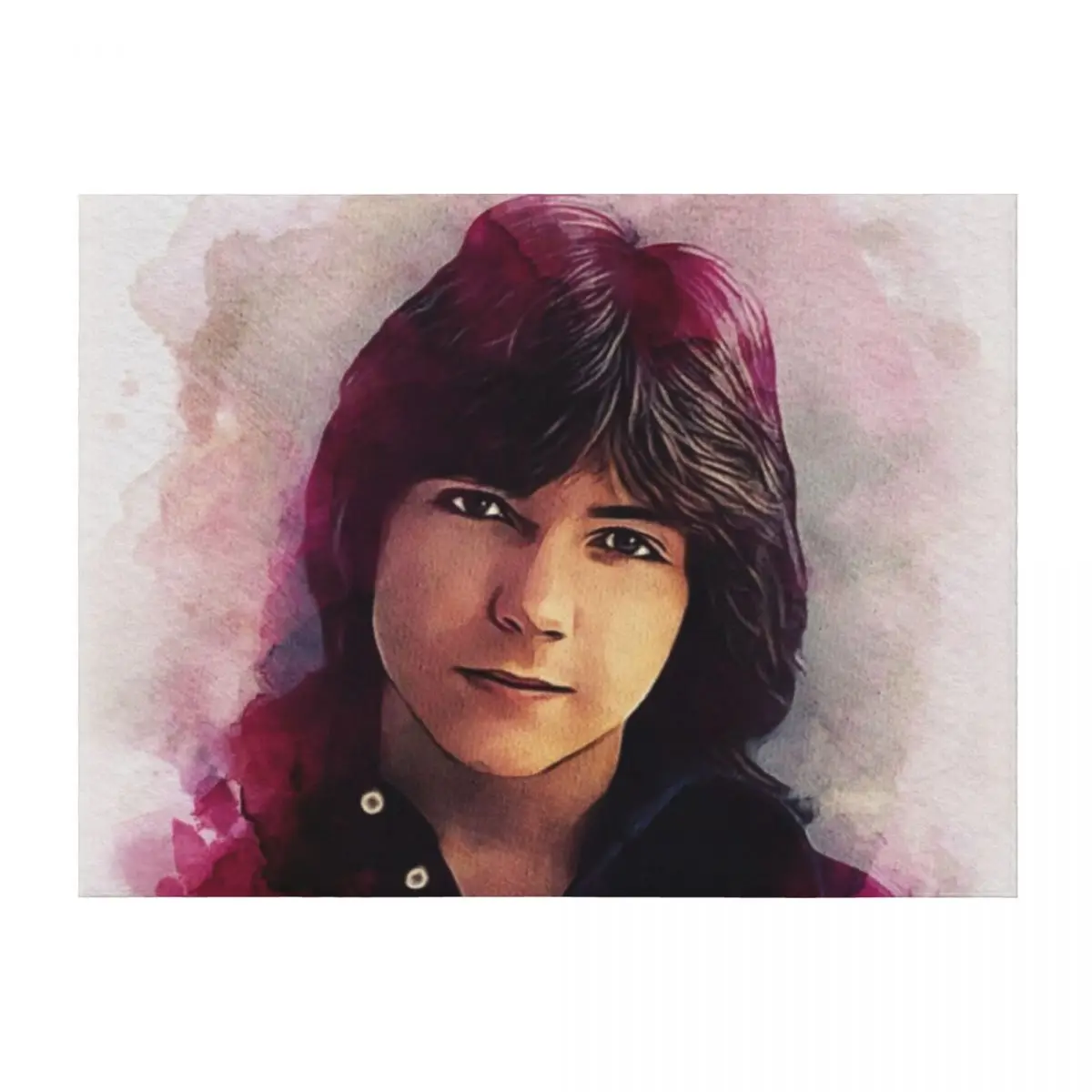 

David Cassidy, Music Legend Throw Blanket Polar Quilt Kid'S Blankets For Baby Blankets