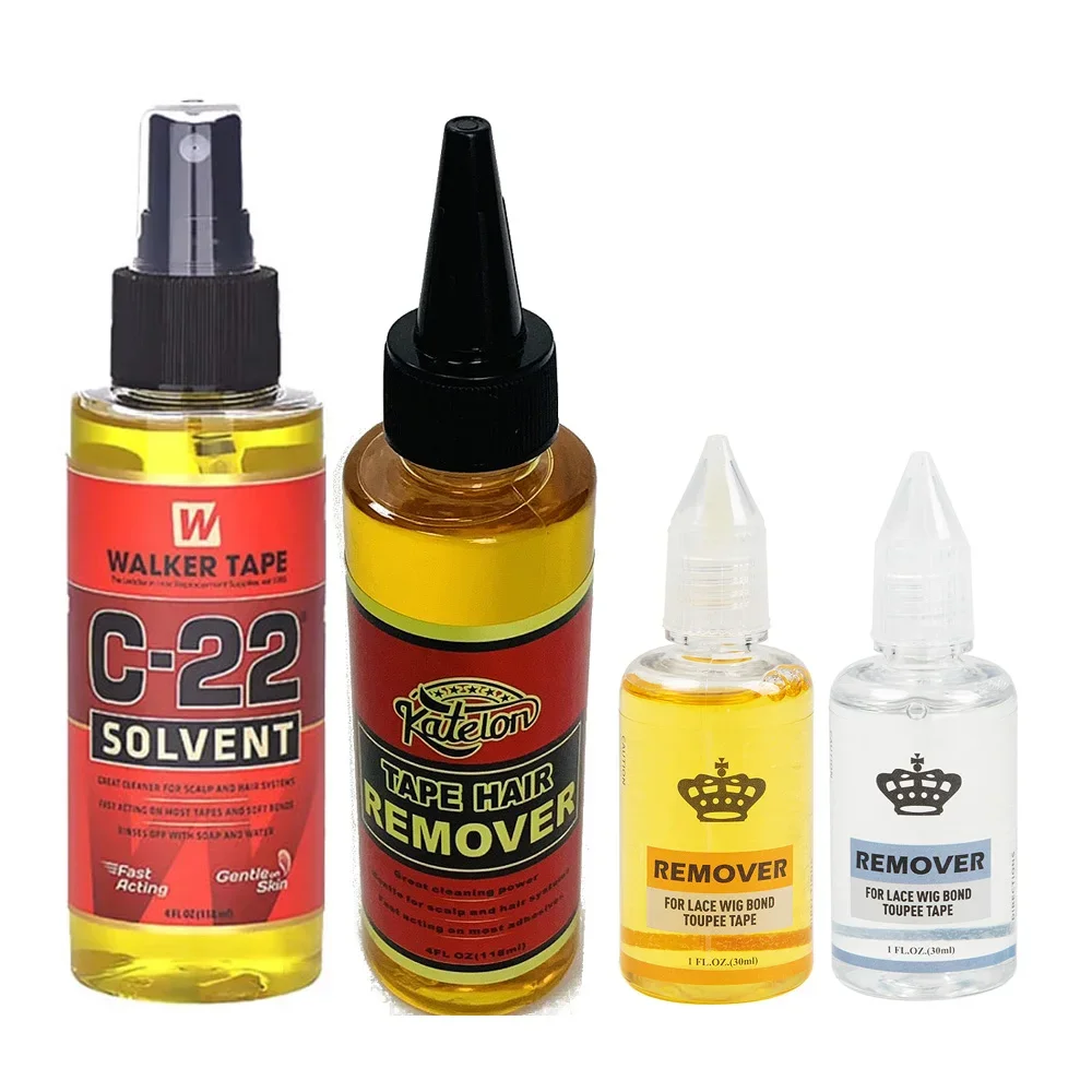 الجملة 4FL أوقية (118 مللي) الشريط مزيل الشعر لاصق الدانتيل الباروكة الغراء مزيل السائل للشعر المستعار الدانتيل/الشعر المستعار/شريط إغلاق الشعر التمديد