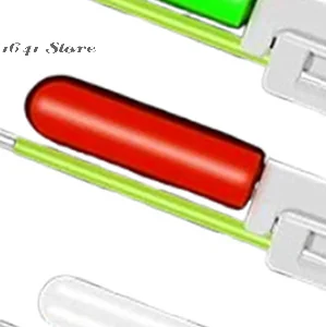 1x مقاوم للماء الصيد الإلكترونية قضيب مضيئة عصا ضوء LED للإزالة تعويم معالجة ليلة روك الصيد بطارية مفيدة