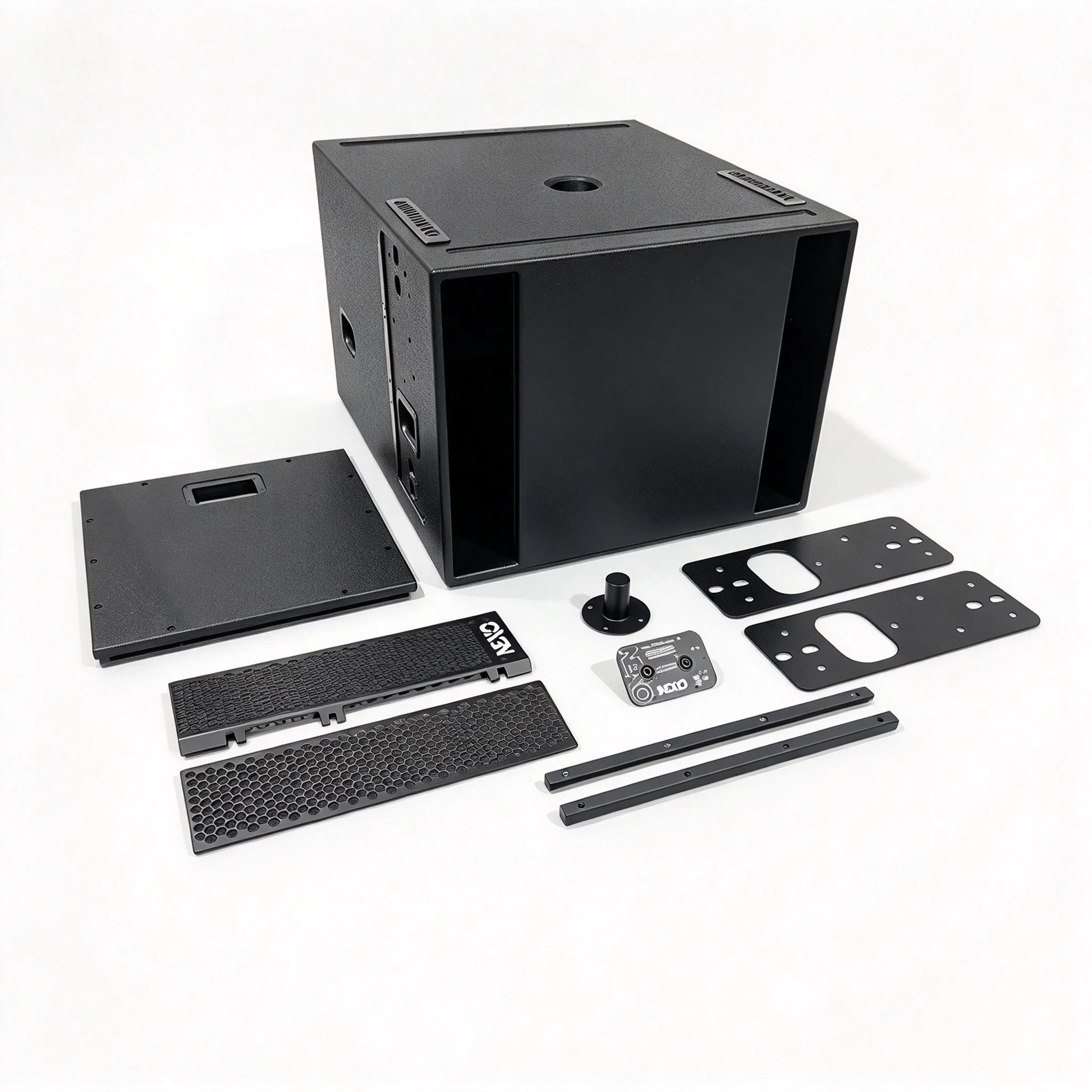 Wooden 18'' Stage Line Array Subwoofer Empty Cabinet LS18, Loudspeaker Shell Audio Replacement Parts
