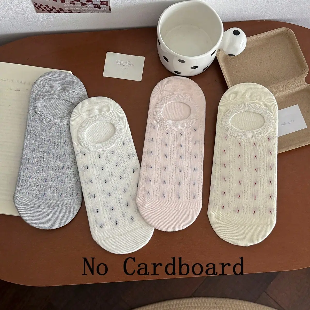 4 Paar Damen-Socken mit niedrigem Schnitt, neue Mode, niedliche Blumen, dünnes Netz, Sommer, unsichtbare Socken für Mädchen im koreanischen Stil