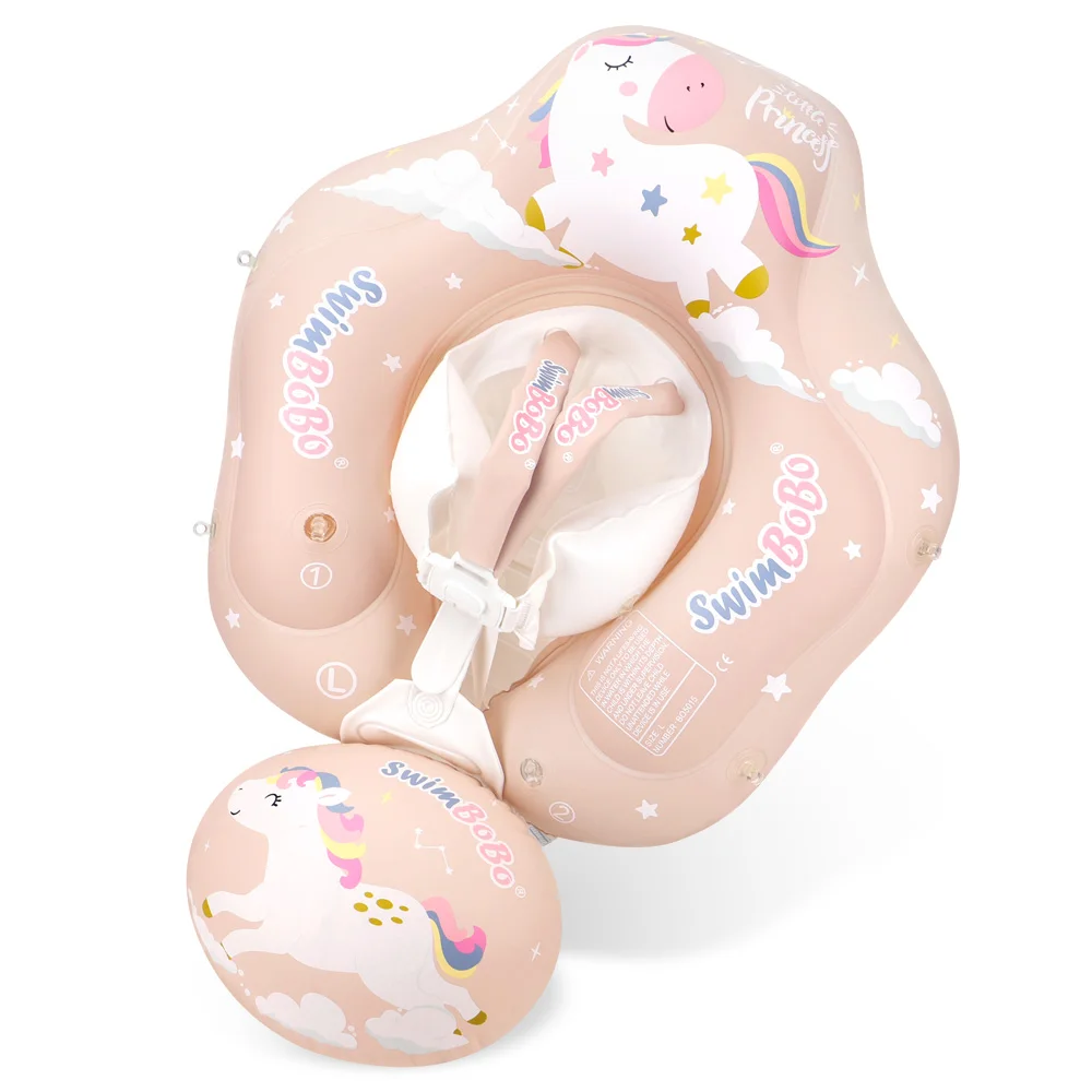 

Swimbobo надувной плавающий с навесом детская водная игрушка розовые кольца для плавания детские аксессуары для плавания для бассейна кольцо детский поплавок