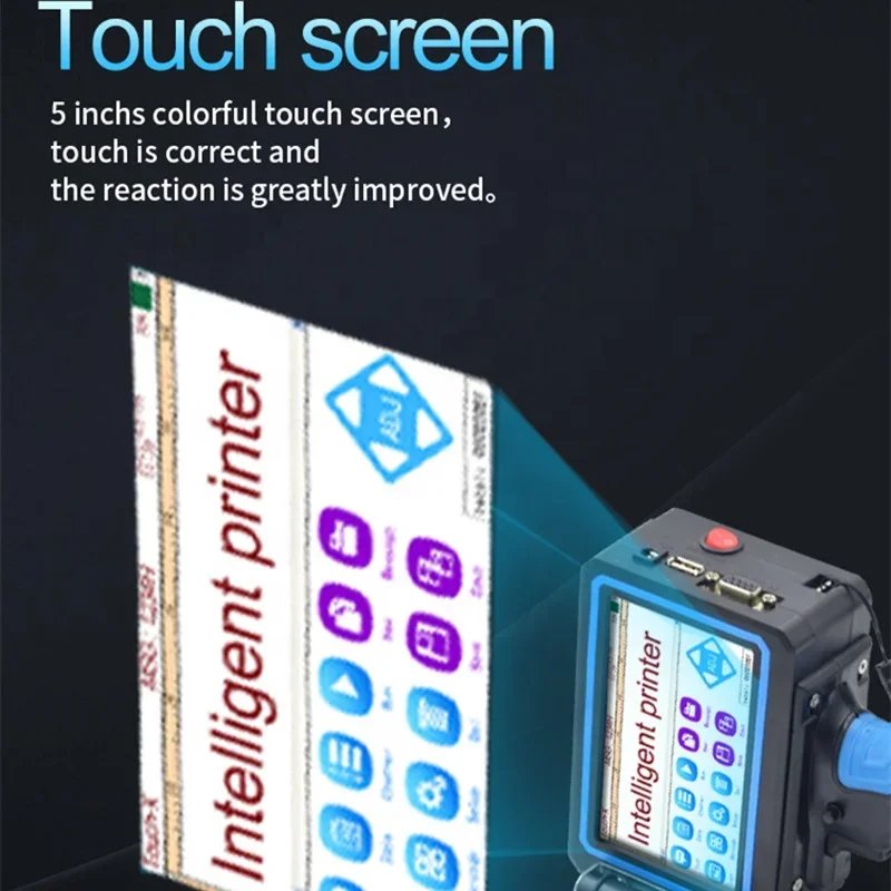 طابعة نافثة للحبر محمولة باليد أو طابعة تاريخ طابعة نفاثة للحبر عبر الإنترنت