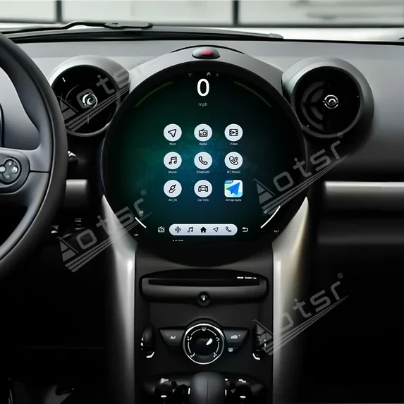 Aotsr Android14 Car Radio 11.7 inch Screen for BMW MINI 2011-2015 Navigation Device Wireless GPS Player Stereo Multimedia Player