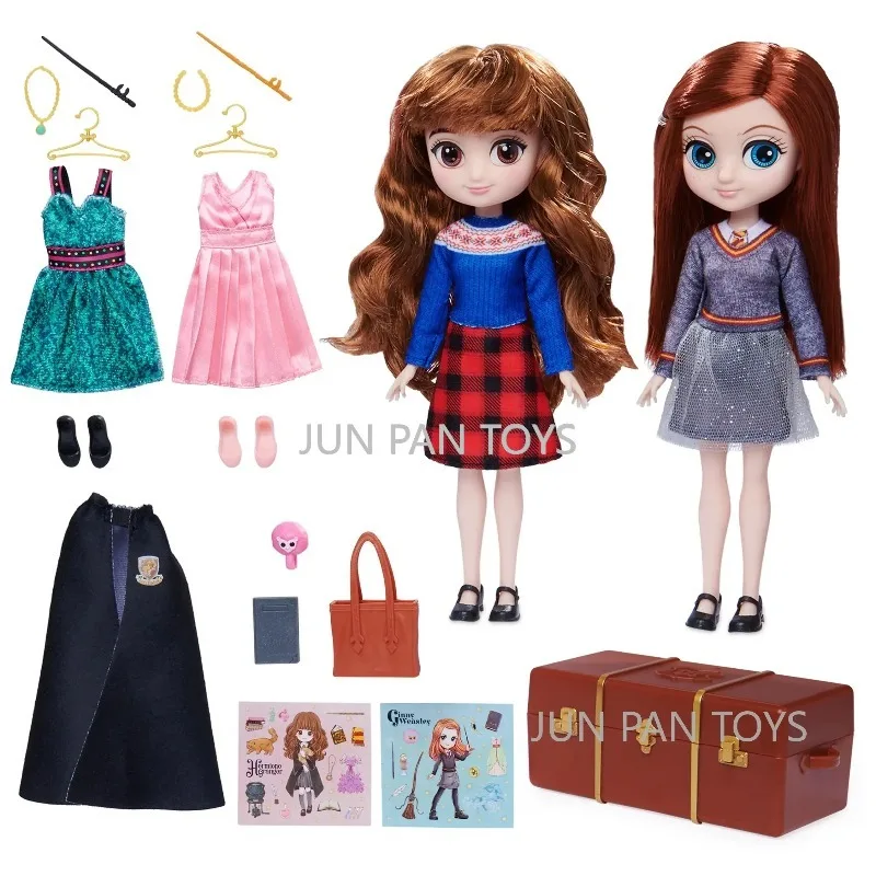 Wizarding World Harry Potter 8-inch Doll Gift Set Wand Luna Hermione Snape Voldemort Ron Dumbledore Classic Movie Kid Toy Figure - view 4