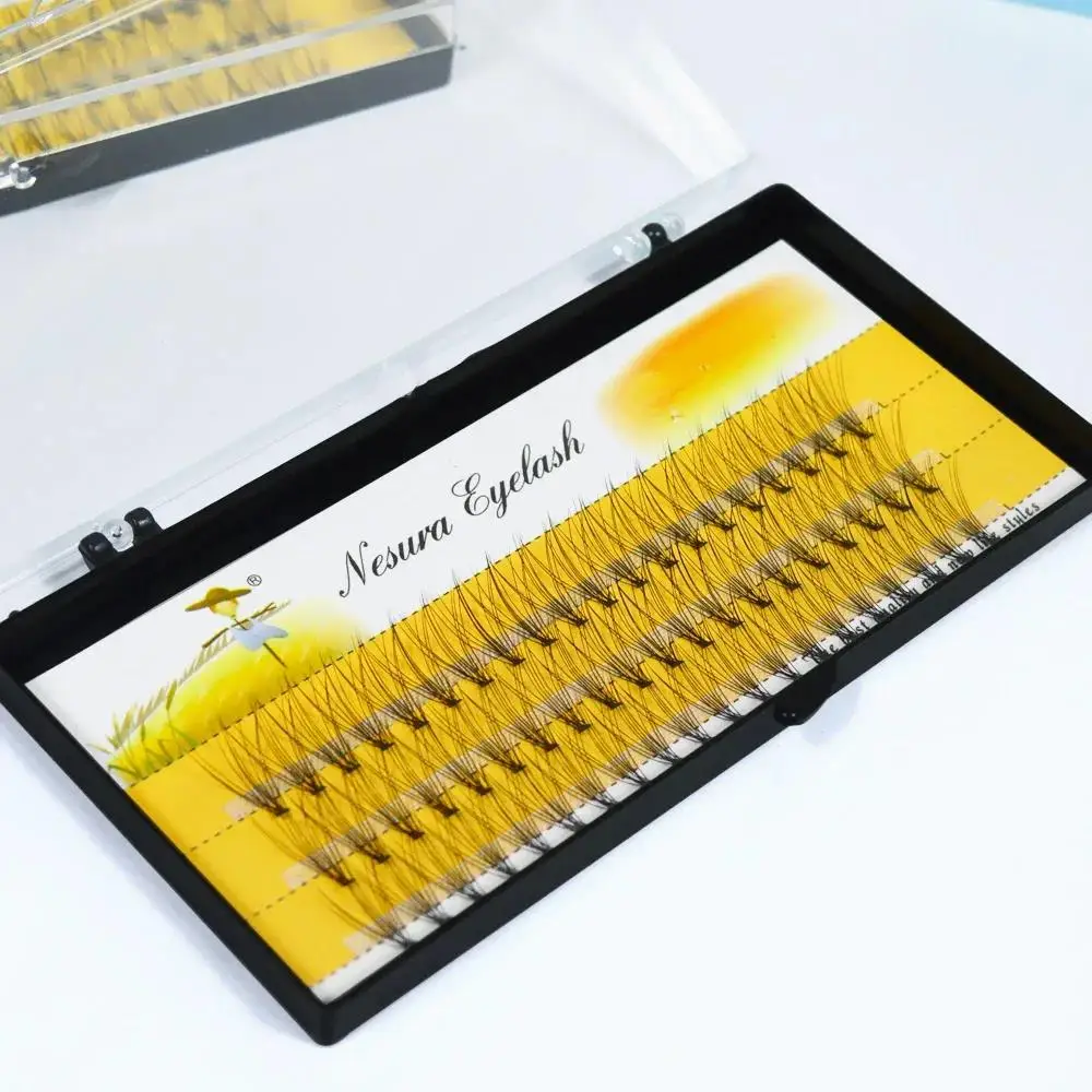 1 scatola di ciglia morbide in visone ciglia individuali per innesto ExtensionVolume Curl Ciglia finte Make Up Cilias