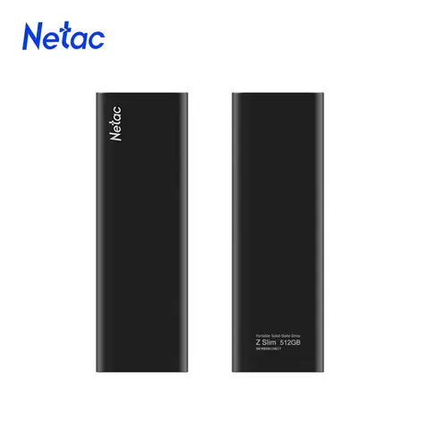 Netac SSD 1TB External Hard Drive 250G 500G 2TB USB Type-C Interface High Speed Up to 500MB/s Portable Storage PSSD for Laptops