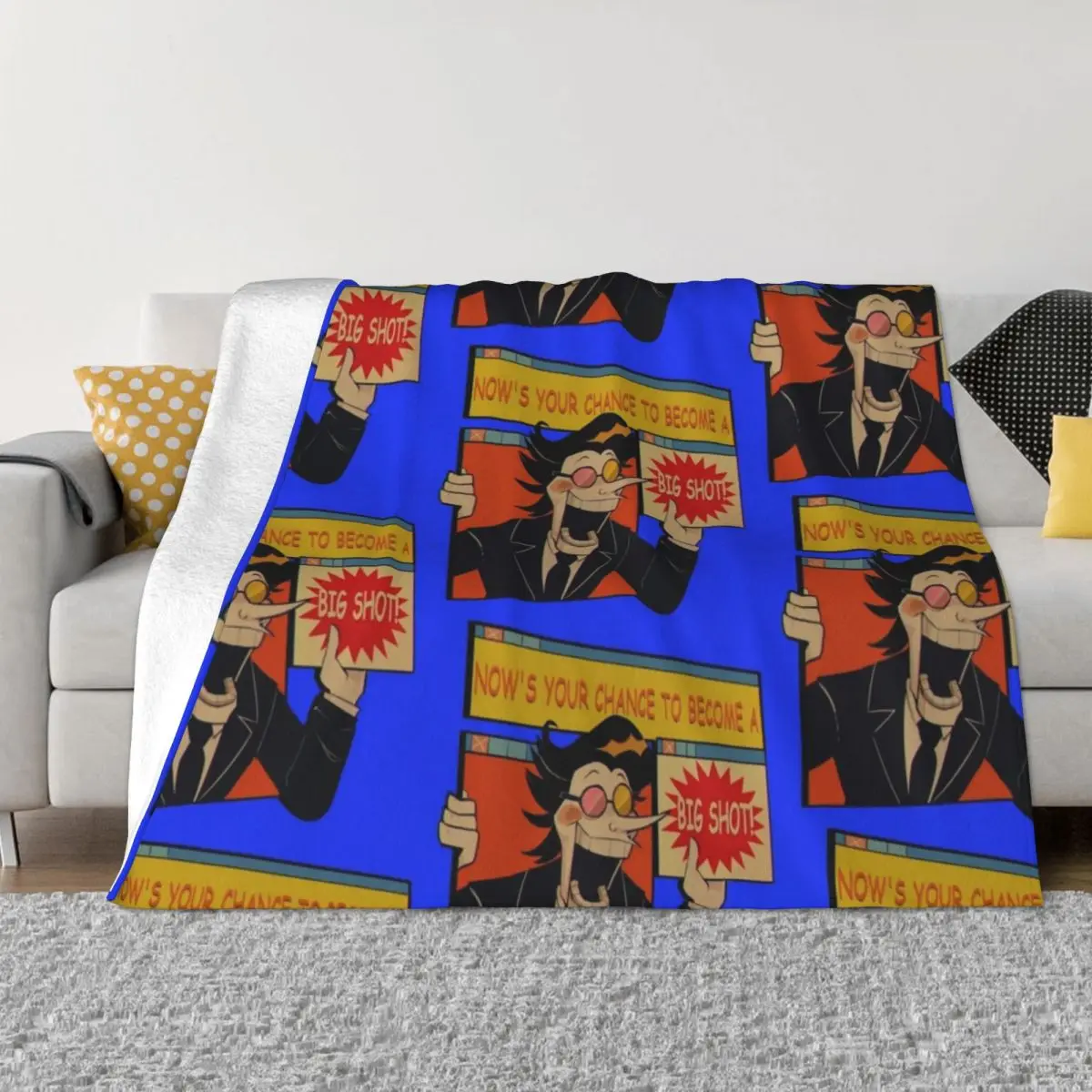 Big Shot Throw Blanket Beautifuls Multi-Purpose Blankets