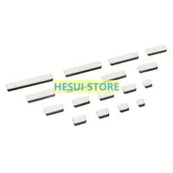 10 PCS FFC/FPC connector Socket Spacing 0.5mm 4/6/8/10/12/14/16-60P Front and rear flap