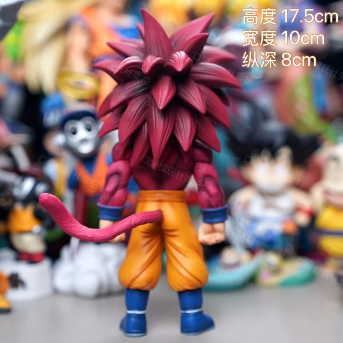 17 см/6,69 дюйма Dragon Ball Daima Super Saiyan 4 Goku Фигурка Ssj4 Son Goku Фигурка ПВХ Статуя Коллекционная модель игрушки в подарок