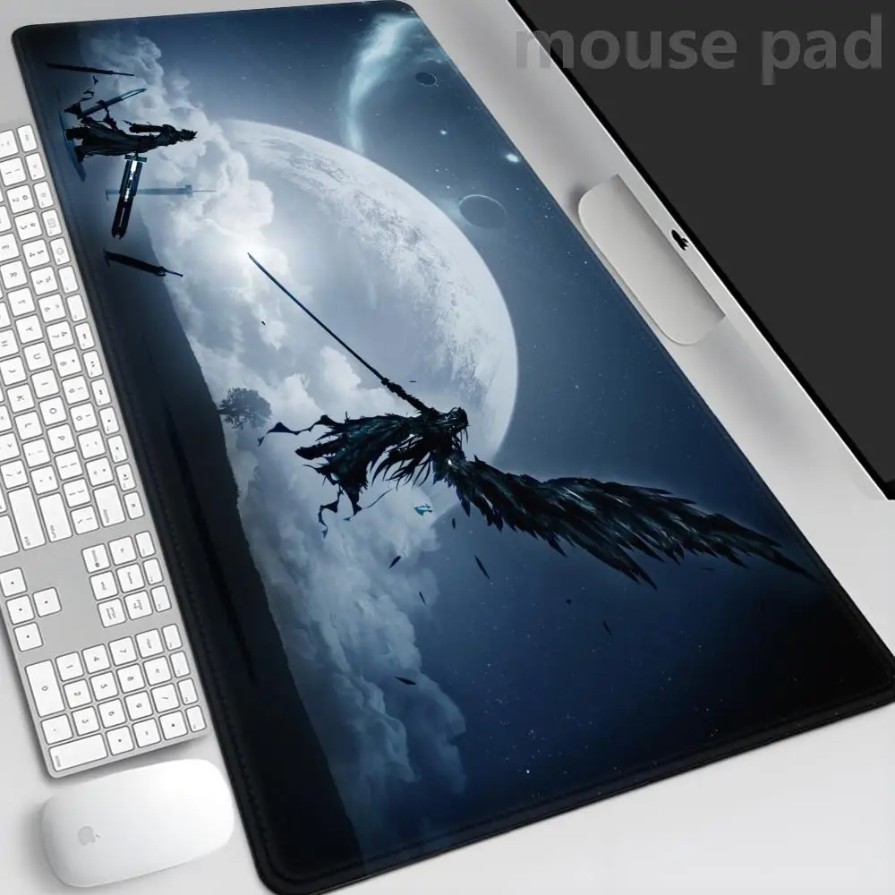 

F-Final Fantasy Mouse Pad Gamer XL Large New Mousepad XXL keyboard pad Desk Mats Office Carpet Soft Computer Desktop Mouse Pad
