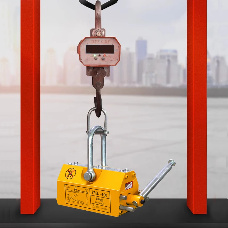 Electromagnet Jack Magnetic Crane Lifter 600kg Electromagnet Suction Cup Strong Industrial Iron YS-600
