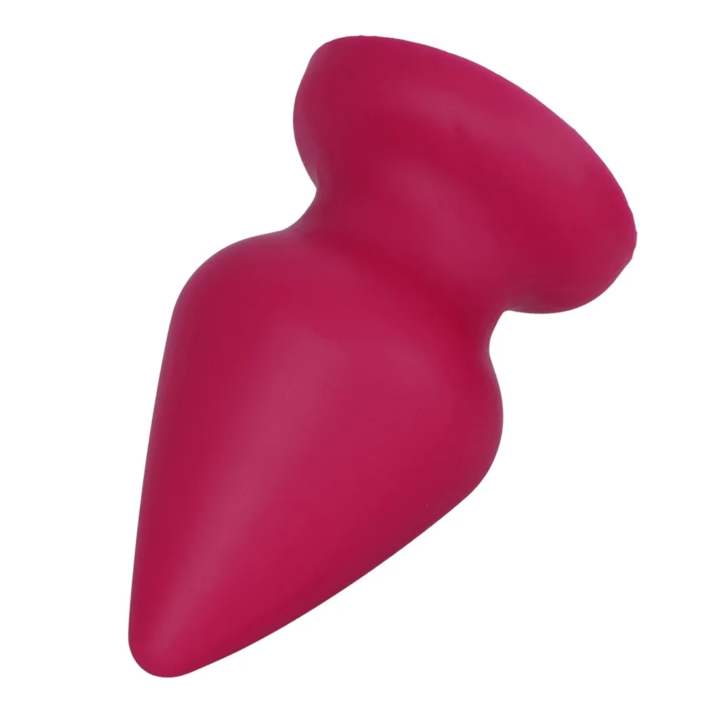 Medical Grade Liquid Silicone Anal Plug, Soft Big Butt Plug, Prostate Massage Adult Sex Toys for Couples 18+