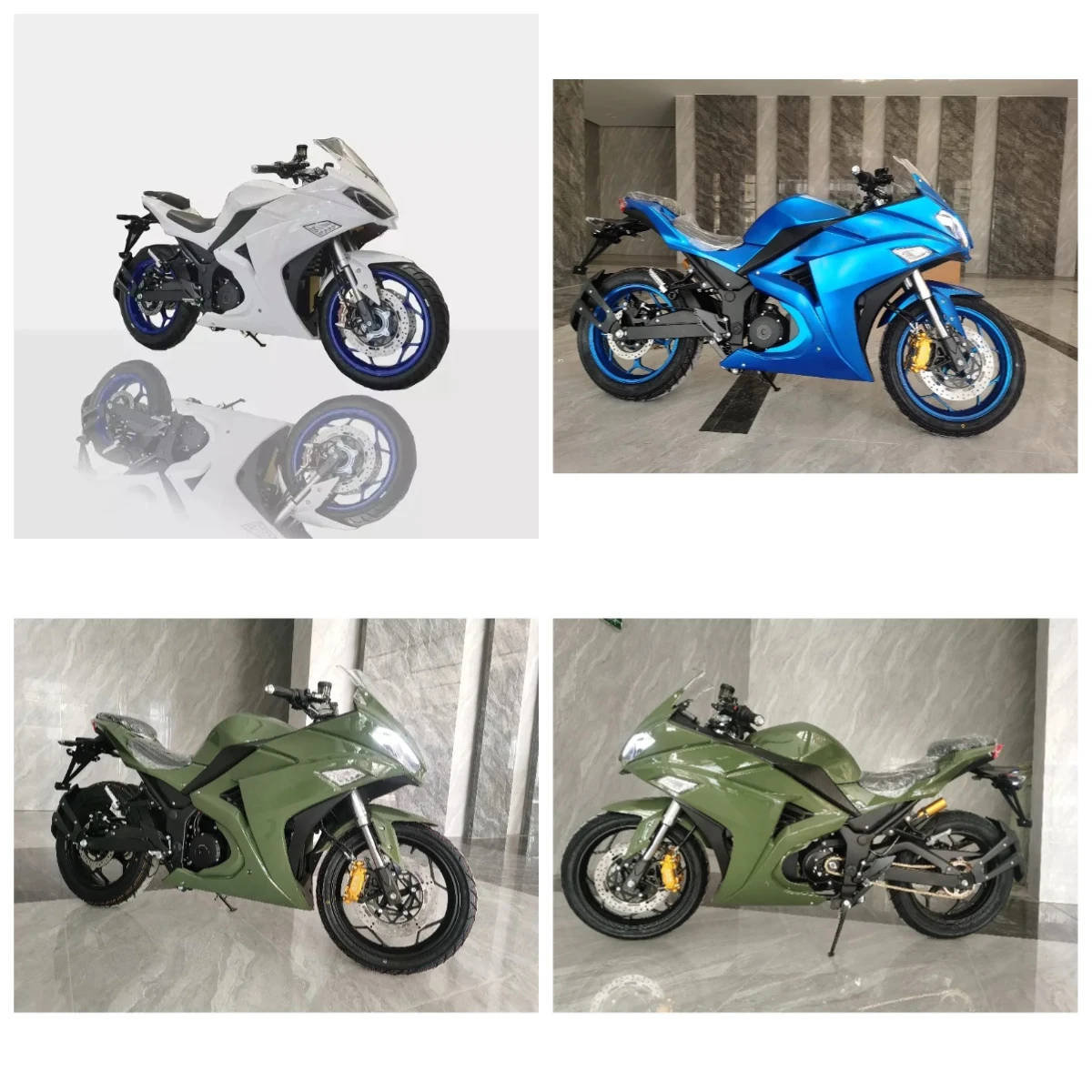 

2025 New Style JOSE 2024 Newest 180km/h Super Speed 8000w Center Motor Racing Electric Motorcycle V6-M