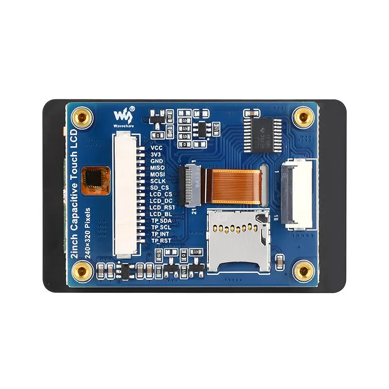 2-inch LCD Display  262K Color Capacitive Touch Screen 240x320 Pixels ST7789T3 Driver