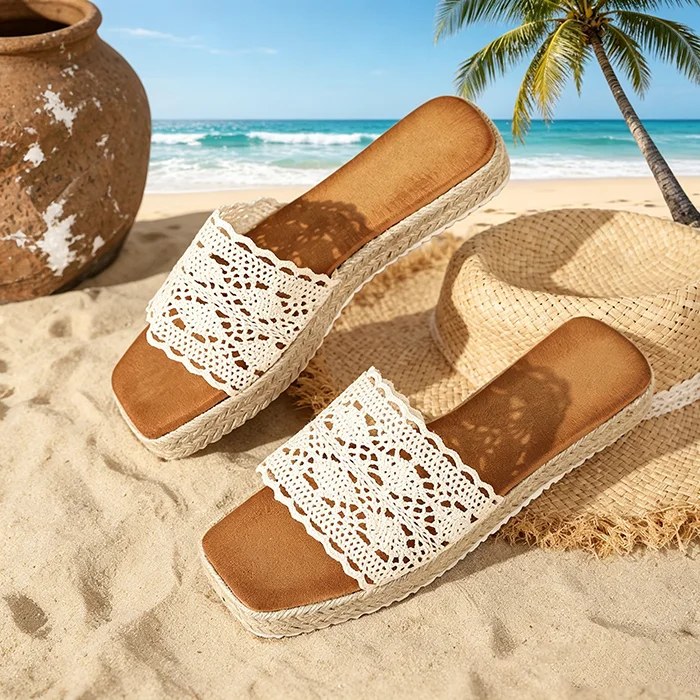 LIHUAMAO Bohemian-Slipper-Keil – Espadrille Wedge Shoes Bewertung und Preis