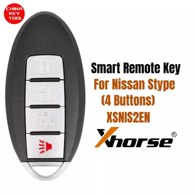 

1PCS Xhorse XSNIS2EN For Nissan 4 Buttons Smart Remote Key