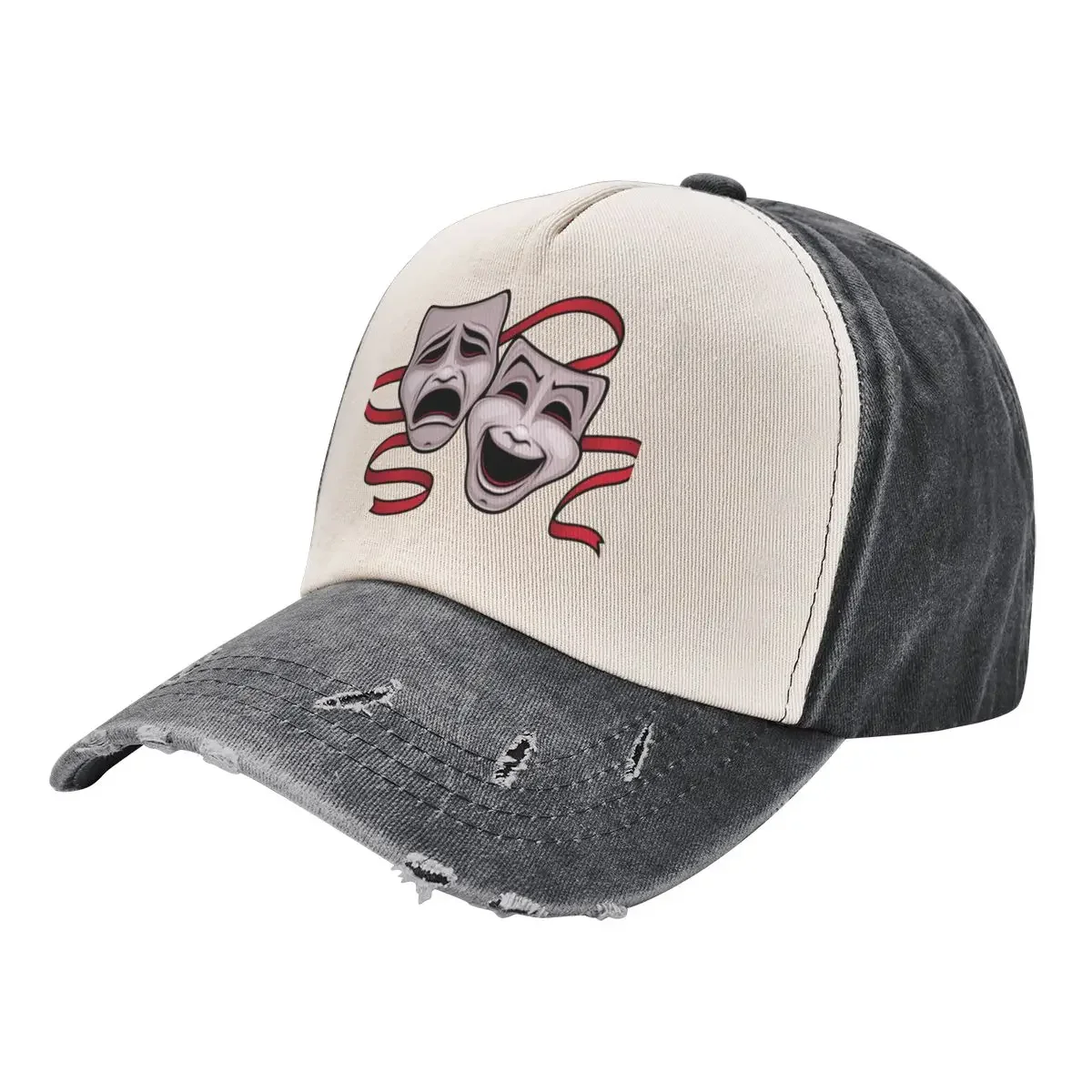 Comedy And Tragedy Theater Masks Baseball Cap Visor western Hat Hat Luxury Brand Women's Golf Clothing Men's