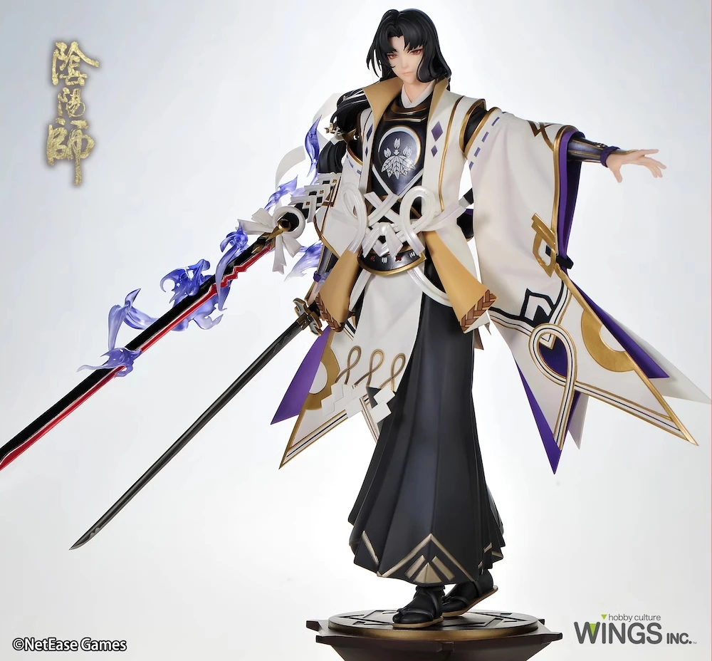 Genuine spot Shuangyisha WINGS in Onmyoji Onikiri White Hibiscus Frost Wind 1/7 figure