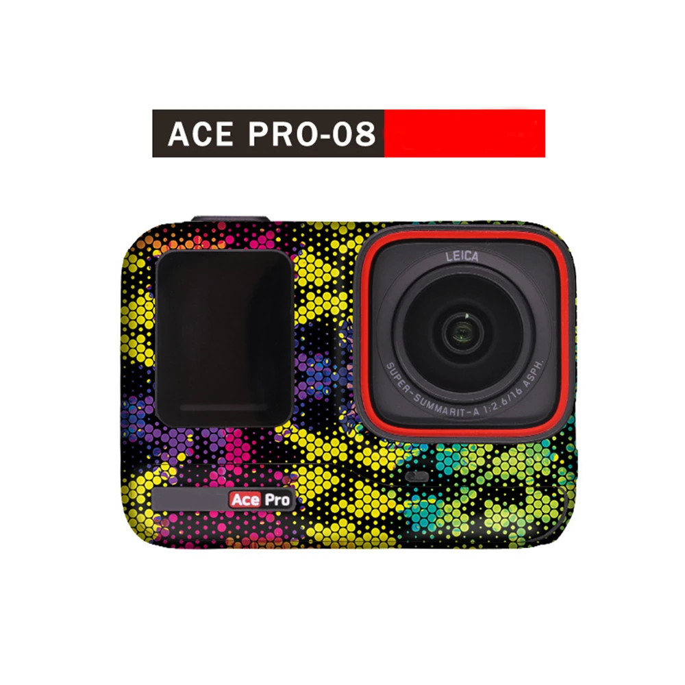 Autocollants pour caméra d'action Insta360 ZanPro, couverture ronde, autocollant Premium, accessoires