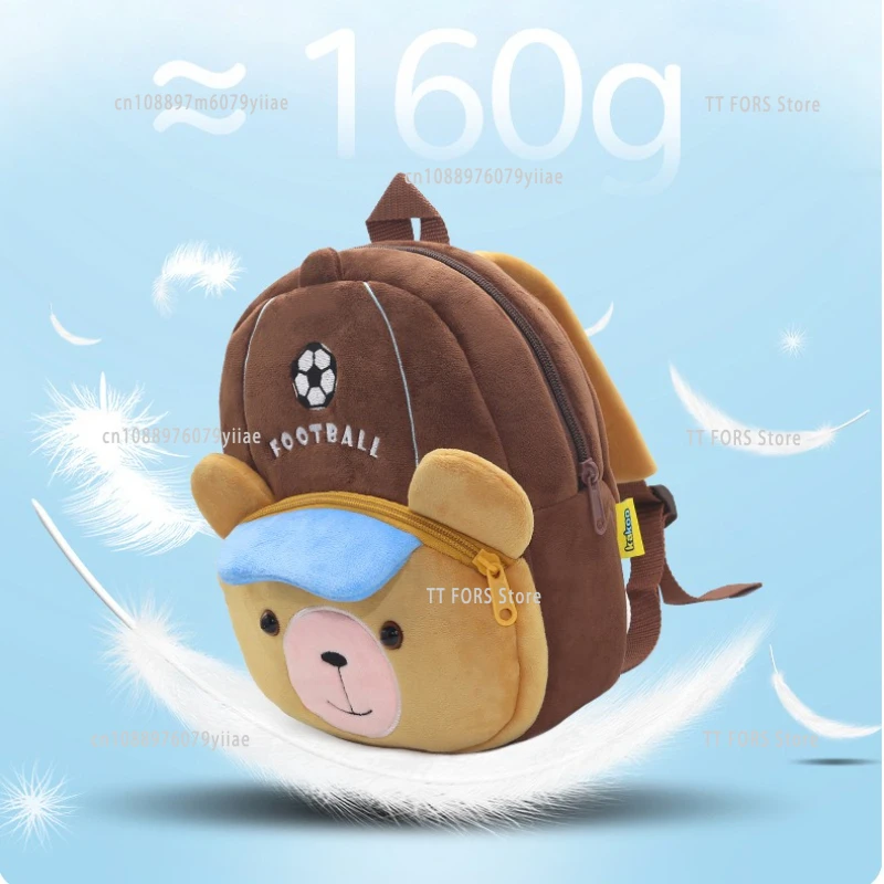 Ransel Anak-anak Mewah Lucu Kartun Ransel Hewan Ransel Balita Anak Laki-laki dan Perempuan Tas Sekolah Kasual Cocok untuk Prasekolah