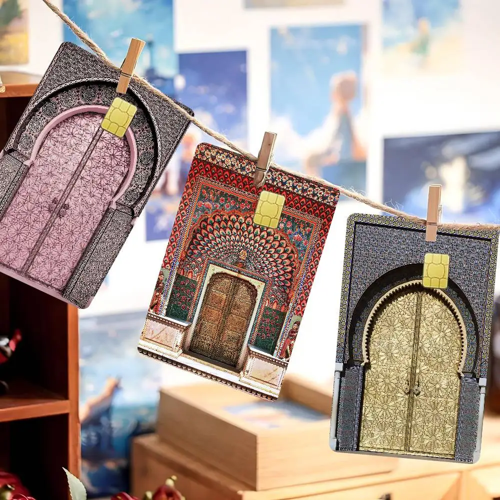 المغرب باب عربي 100% رائجة البيع أمين الائتمان الخصم البنك بطاقة حافلة بطاقة فيلم الجلد ملصق #2