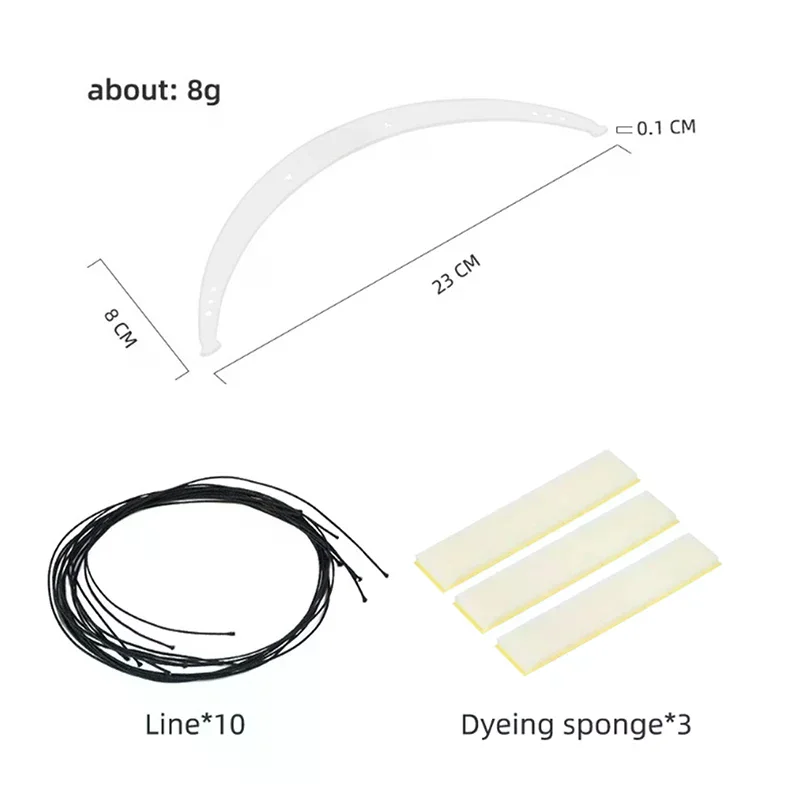 Microblading Bow And Arrow Line Ruler Pre-Inked Tattoo PMU Mapping Measuring Tool for Permanent Makeup Convenient Storage