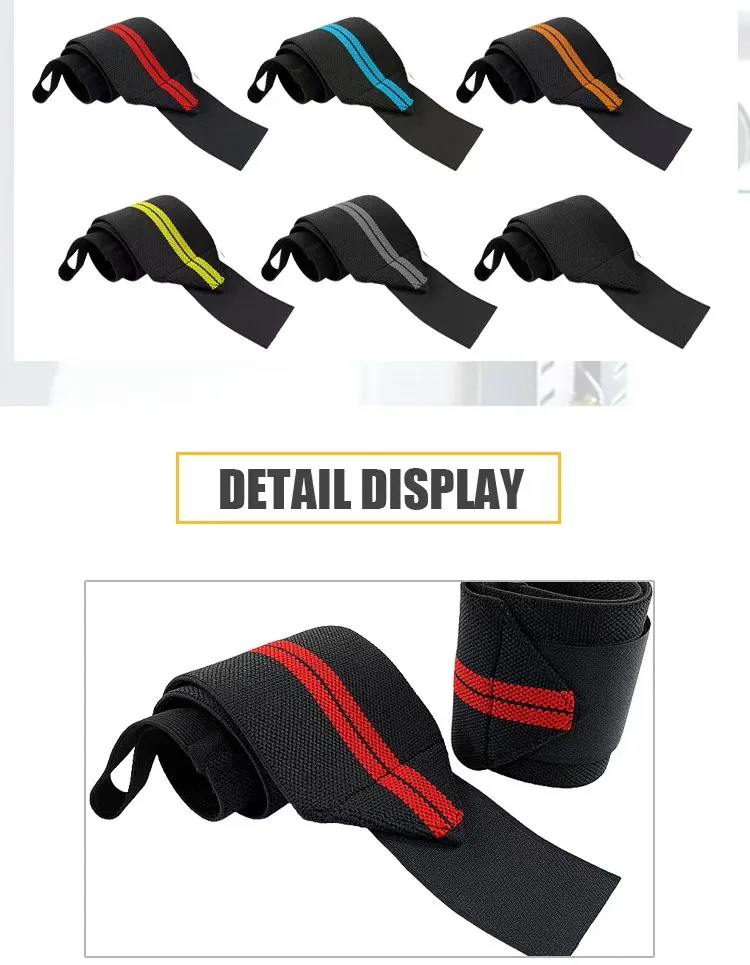 AOLIKES 1-teiliges Armband, Handgelenkstütze, Gewichtheben, Fitnessstudio, Training, Handgelenkstütze, Klammer, Riemen, Wraps, Crossfit, Powerlifting – Detail 5