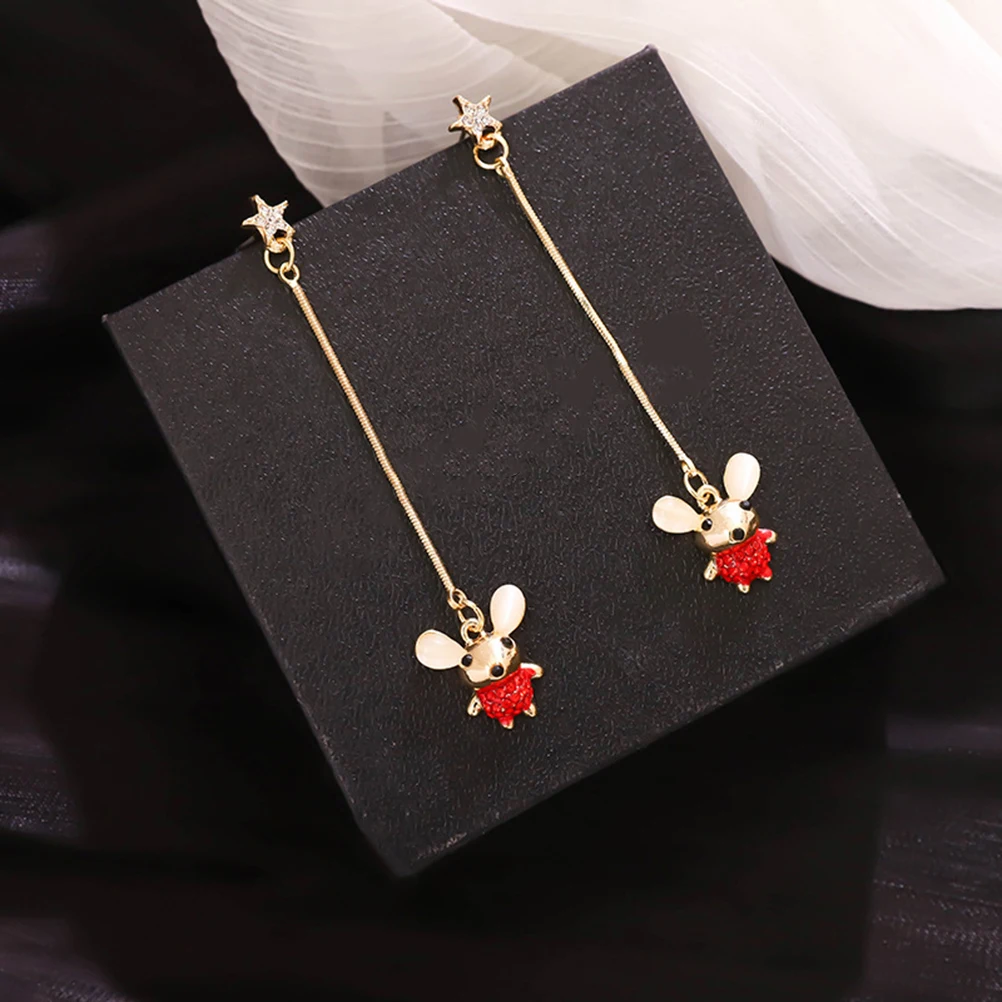 الأذن الديكور الماوس تصميم المجوهرات سنة سوار امرأة شكل نجمة المرأة القرط قلادة