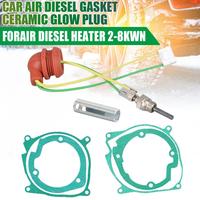 7PCS 12V 2-8KW Air Diesel Parking Heater Glow Plug Ceramic Pin Wrench Gasket Kit For Eberspacher Webasto Heater Accessories