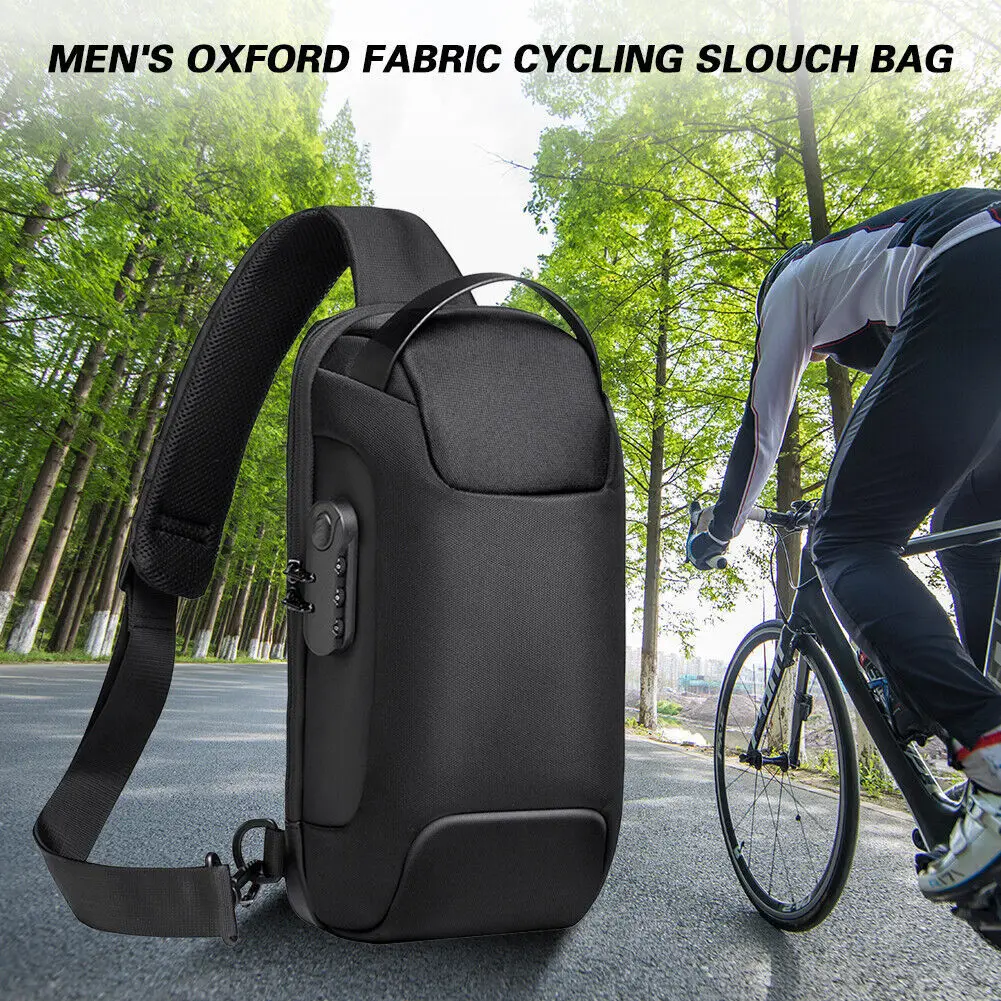 

Водонепроницаемая и противоугонная сумка-мессенджер с паролем, спортивная поясная сумка для отдыха, спортивная нагрудная сумка для автомобиля, мужская сумка