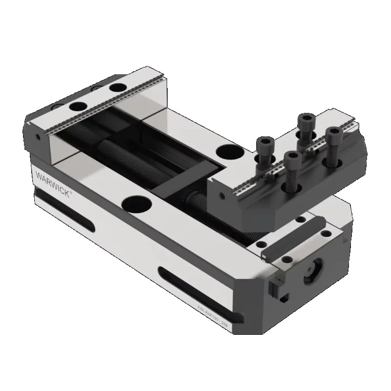Compact Self Centering Vise for 3axis 4axis 5axis Rotary CNC Machine Center KSF75-130 +YZF-75