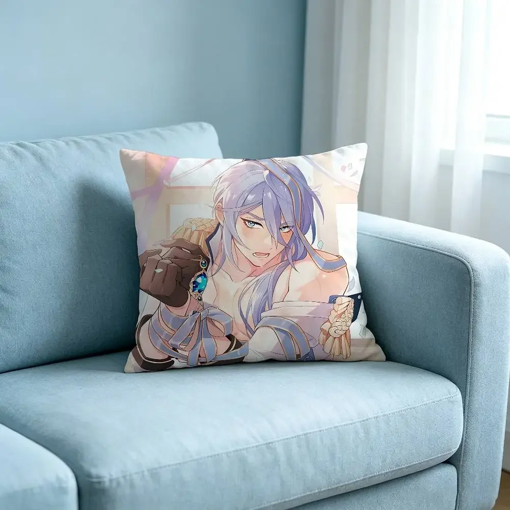 NU Carnival Customizable Square Pillowcases, Stylish And Soft, Perfect For Beds, Cars, And Sofas.