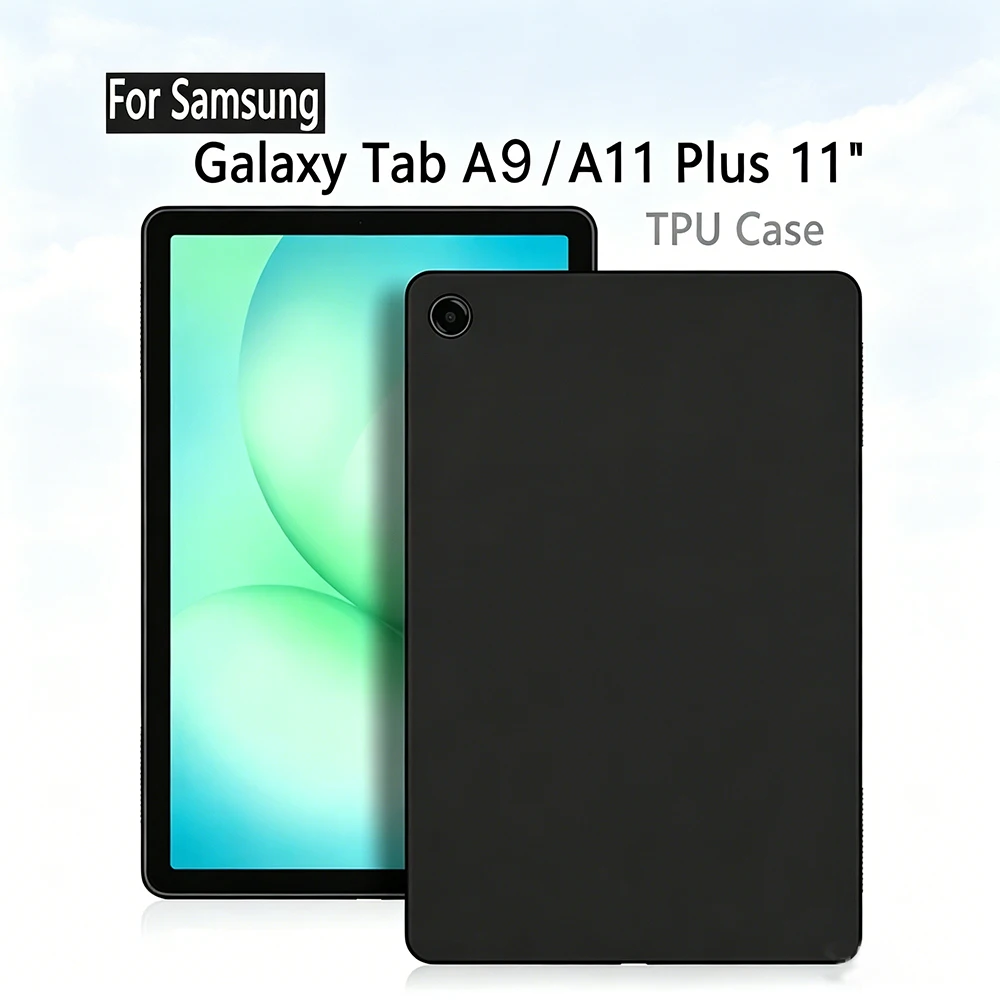 Tzion Case For Samsung Galaxy Tab A11+ Plus 2025 SM-X230 SM-X236 / A9 + Plus 11 2023 SM-X210 Shockproof Soft Thin Tablet Cover