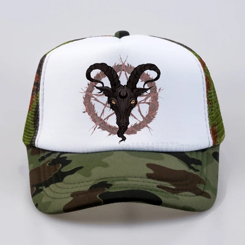 let's Summon Demons Hip Hop cap Harajuku Unisex Baseball cap demon Summon Summer mesh Breathable snapback hat bone